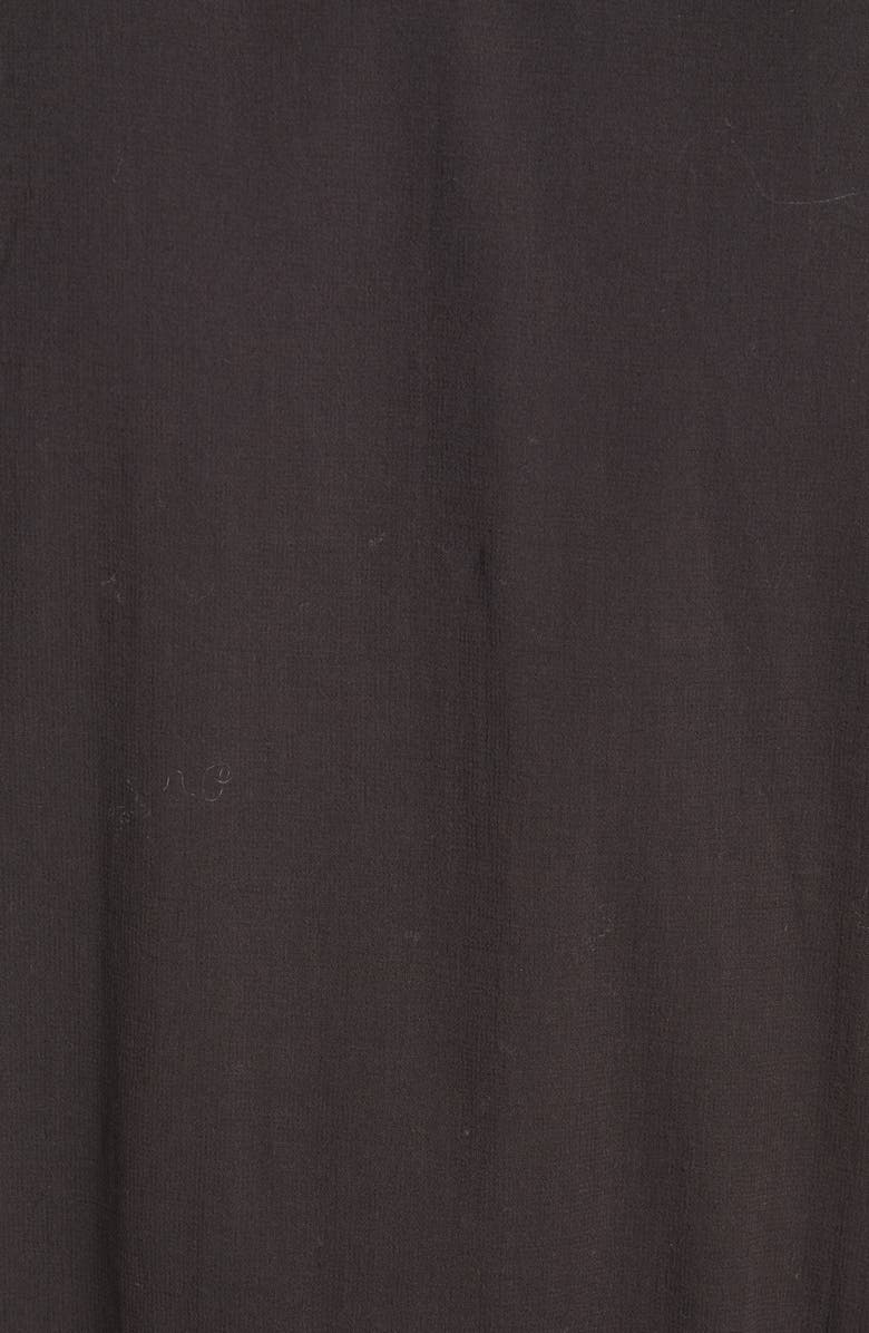 Vince Drawstring V-Neck Midi Dress, Alternate, color, 