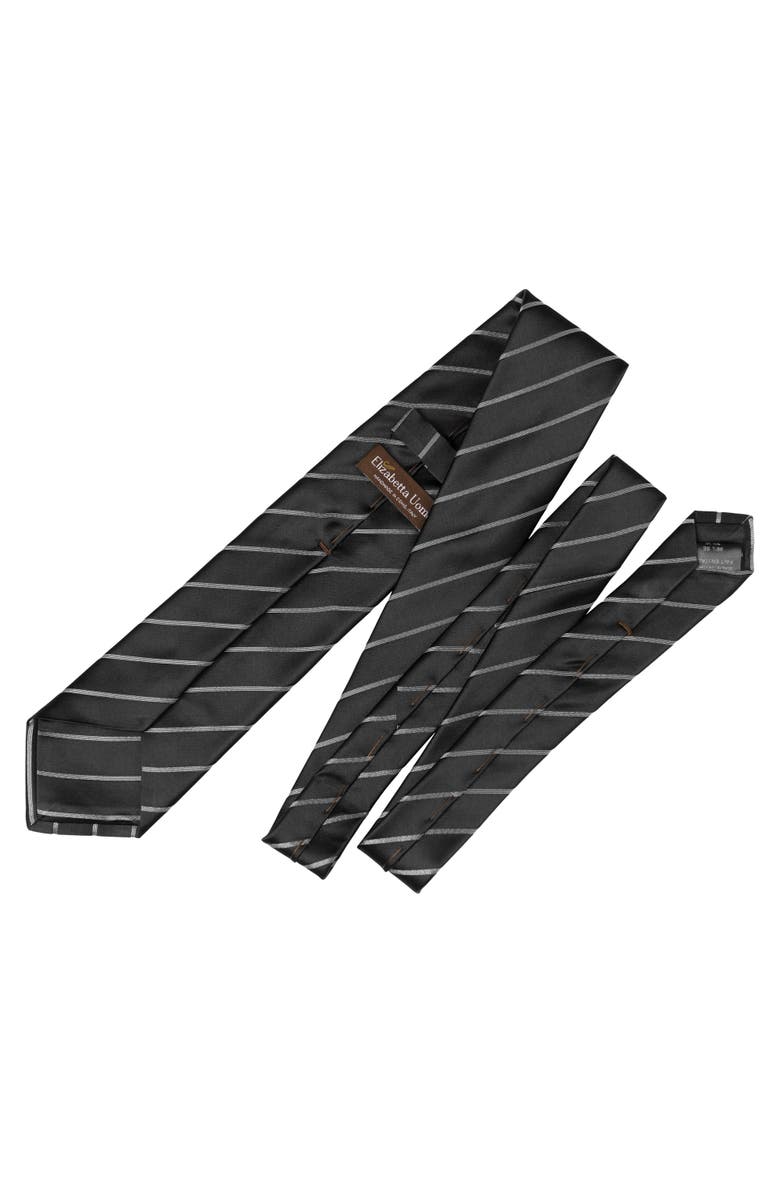 Elizabetta Esino - Silk Jacquard Tie for Men, Alternate, color,