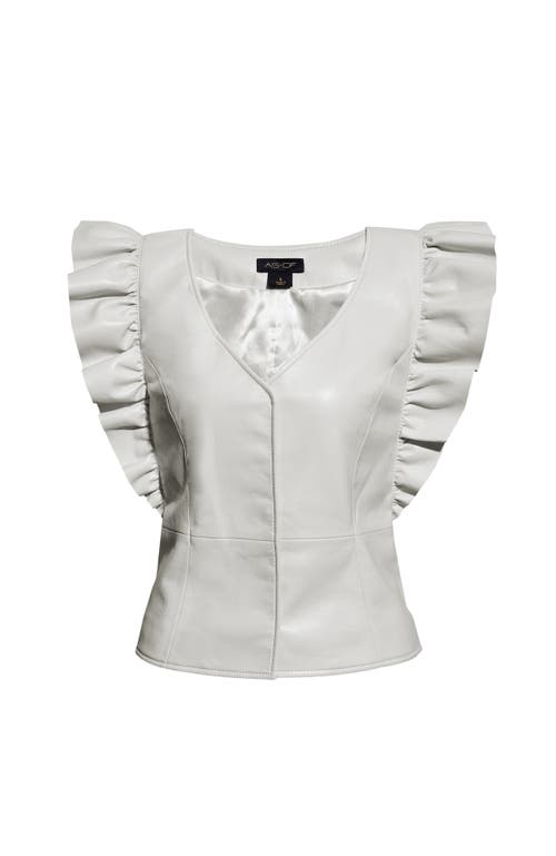 As By Df Sylvia Recycled Leather Top
