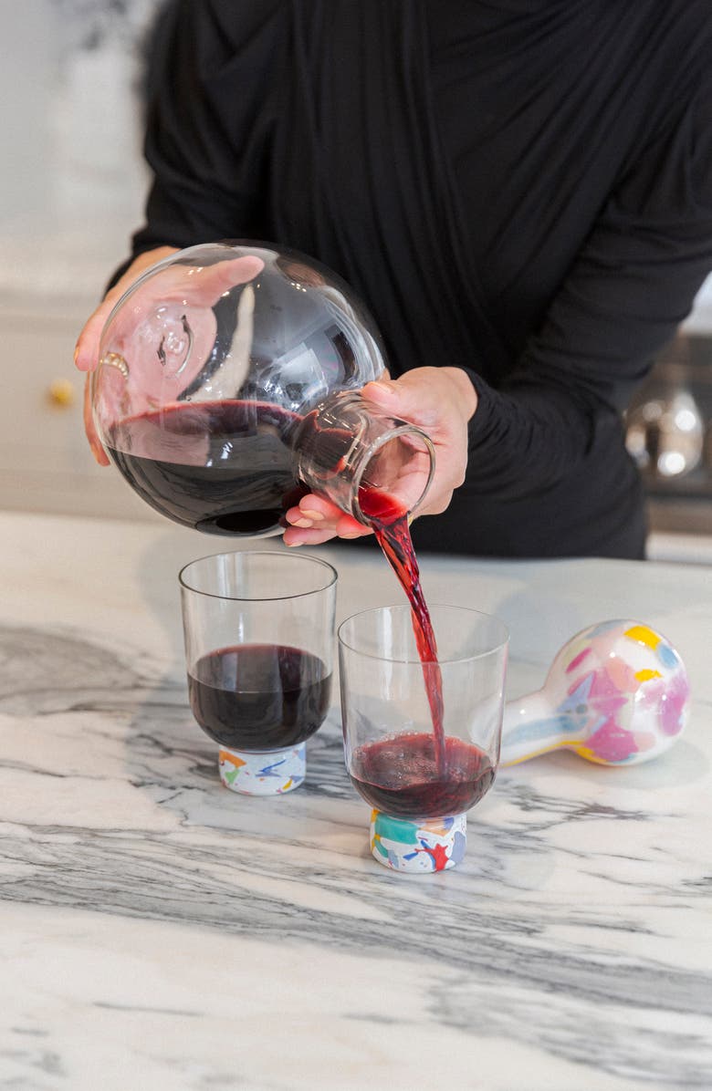 MISETTE Handblown Glass Decanter, Alternate, color,