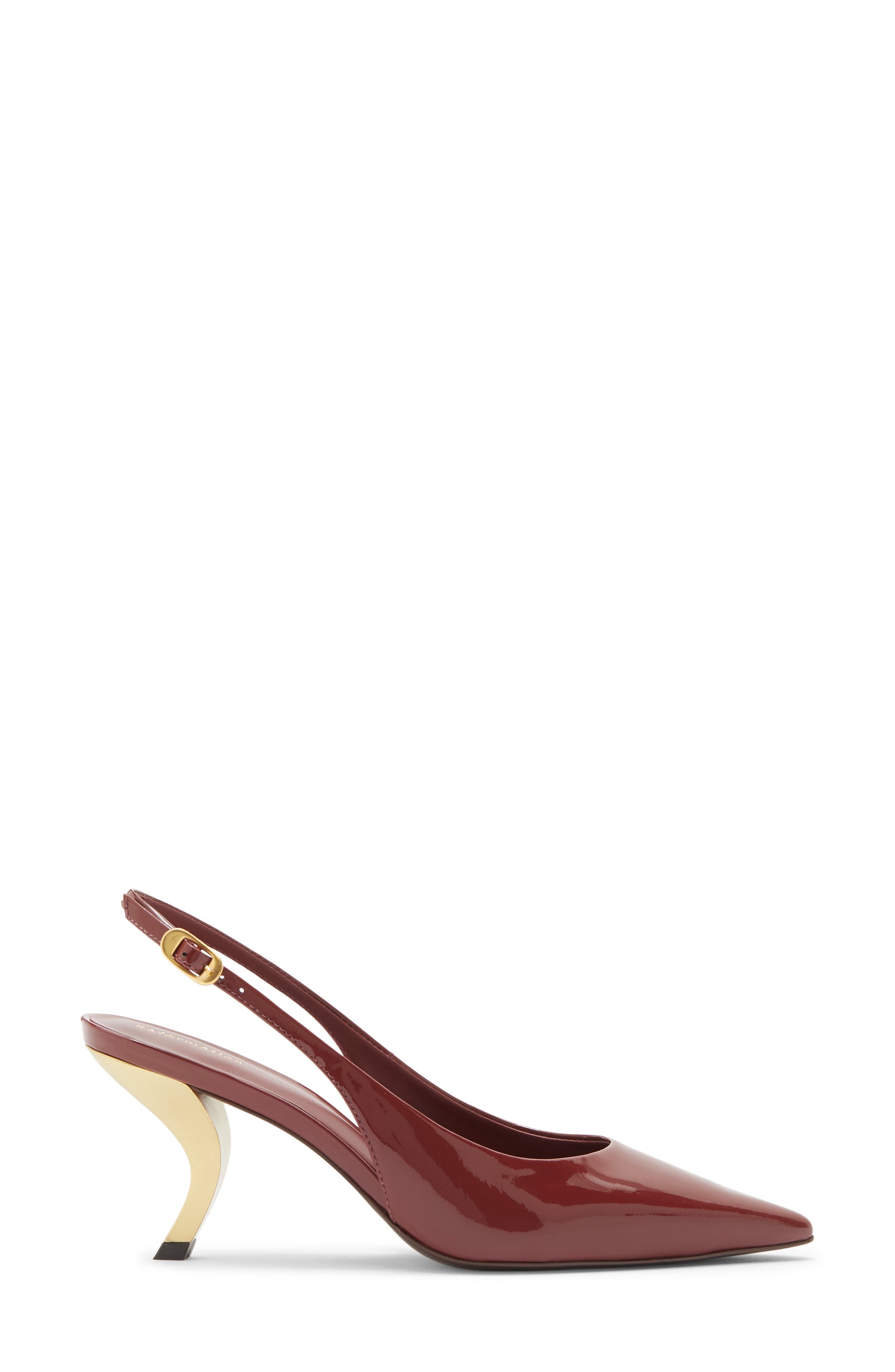 Cassie Slingback Pump, Alternate, color, BERRY JAM PATENT