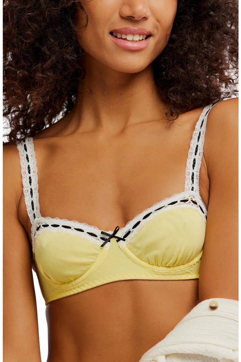 So Sweet Underwire Balconette Bra, Main, color, PASTA COMBO