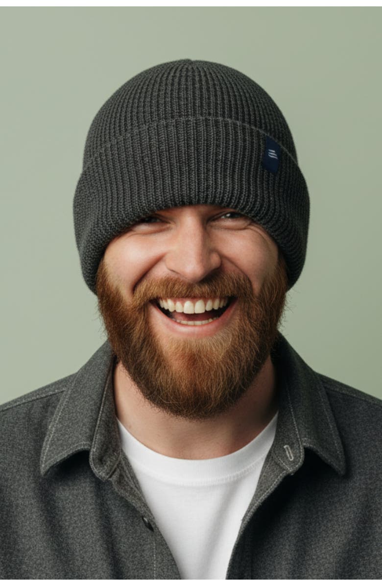 United By Blue The Softest Ultra cozy Yak Yarn Heathered Knit Beanie, Alternate, color, Light Heather Grey