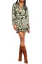 Palmer Floral Long Sleeve Mini Shirtdress