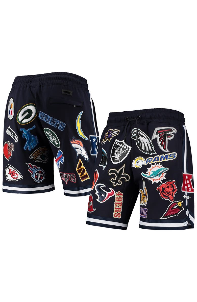 PRO STANDARD Men's Pro Standard Navy NFL Pro League Allover Shorts, Main, color, Navy