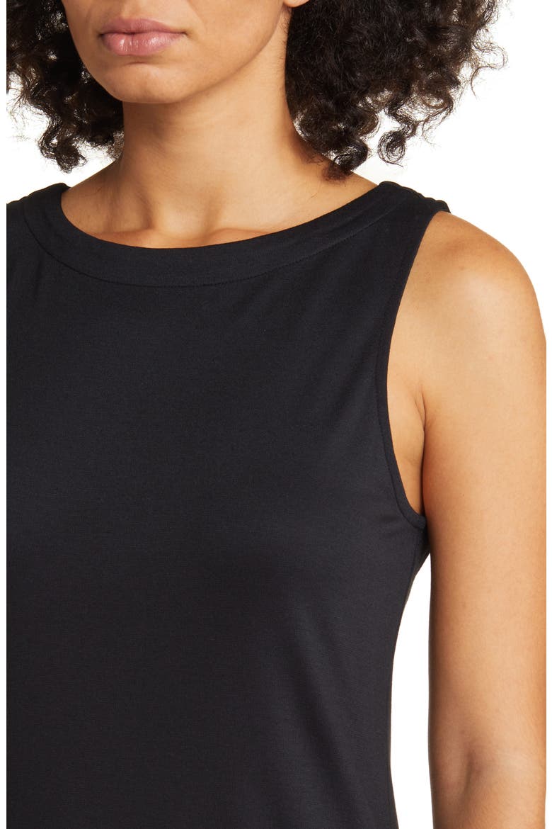 Darcy Sleeveless Dress, Alternate, color, BLACK