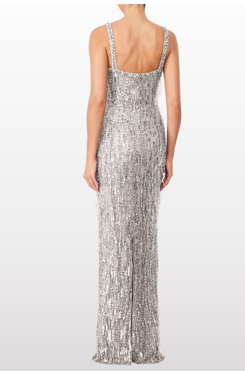 Jenny Packham Fleur Embellished Maxi Dress, Alternate, color, 