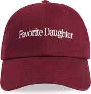 Favorite Daughter Classic Logo Cotton Twill Baseball Cap