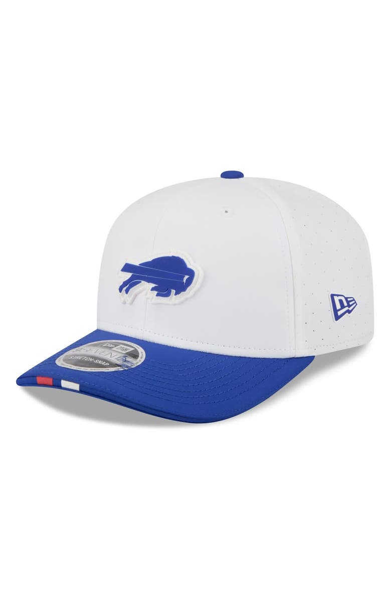 New Era Men's New Era  White/Royal Buffalo Bills 2025 NFL Training Camp 9SEVENTY Adjustable Hat, Main, color, 