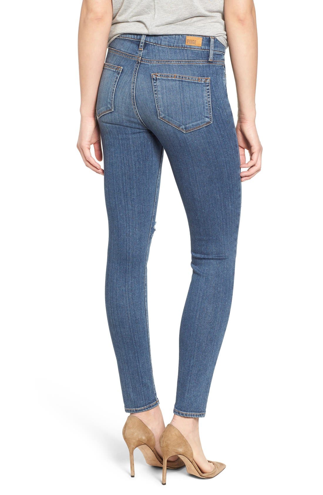 PAIGE 'Hoxton' High Rise Ultra Skinny Jeans (Women) | Nordstrom