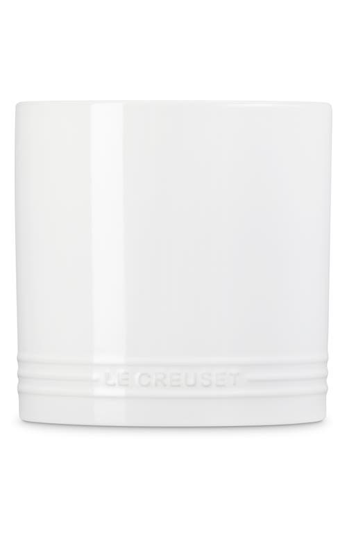 Le Creuset Signature Stoneware Utensil Crock In White