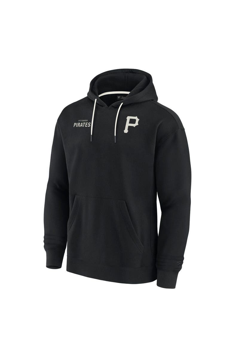 Fanatics Signature Unisex Fanatics Signature Black Pittsburgh Pirates Elements Super Soft Fleece Pullover Hoodie, Alternate, color, Black