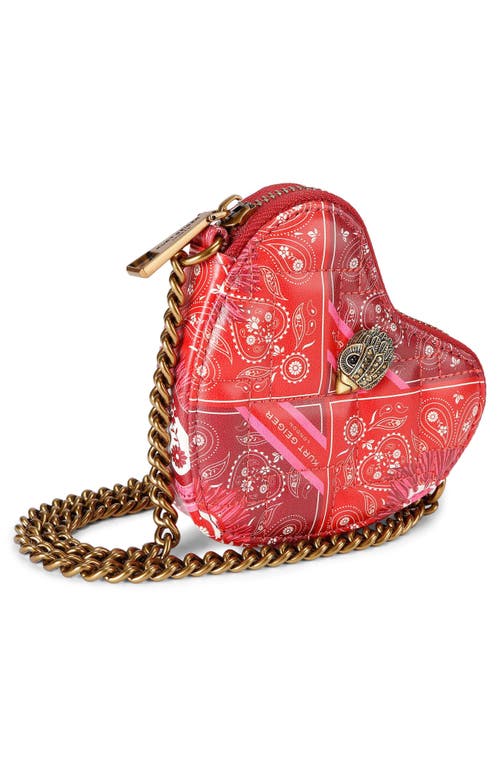Shop Kurt Geiger London Micro Heart Crossbody Bag