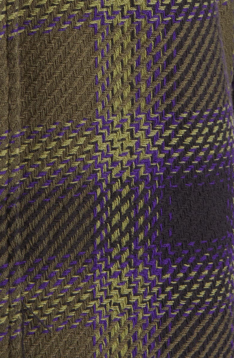 Vans Saviano Plaid Button-Up Overshirt, Alternate, color,