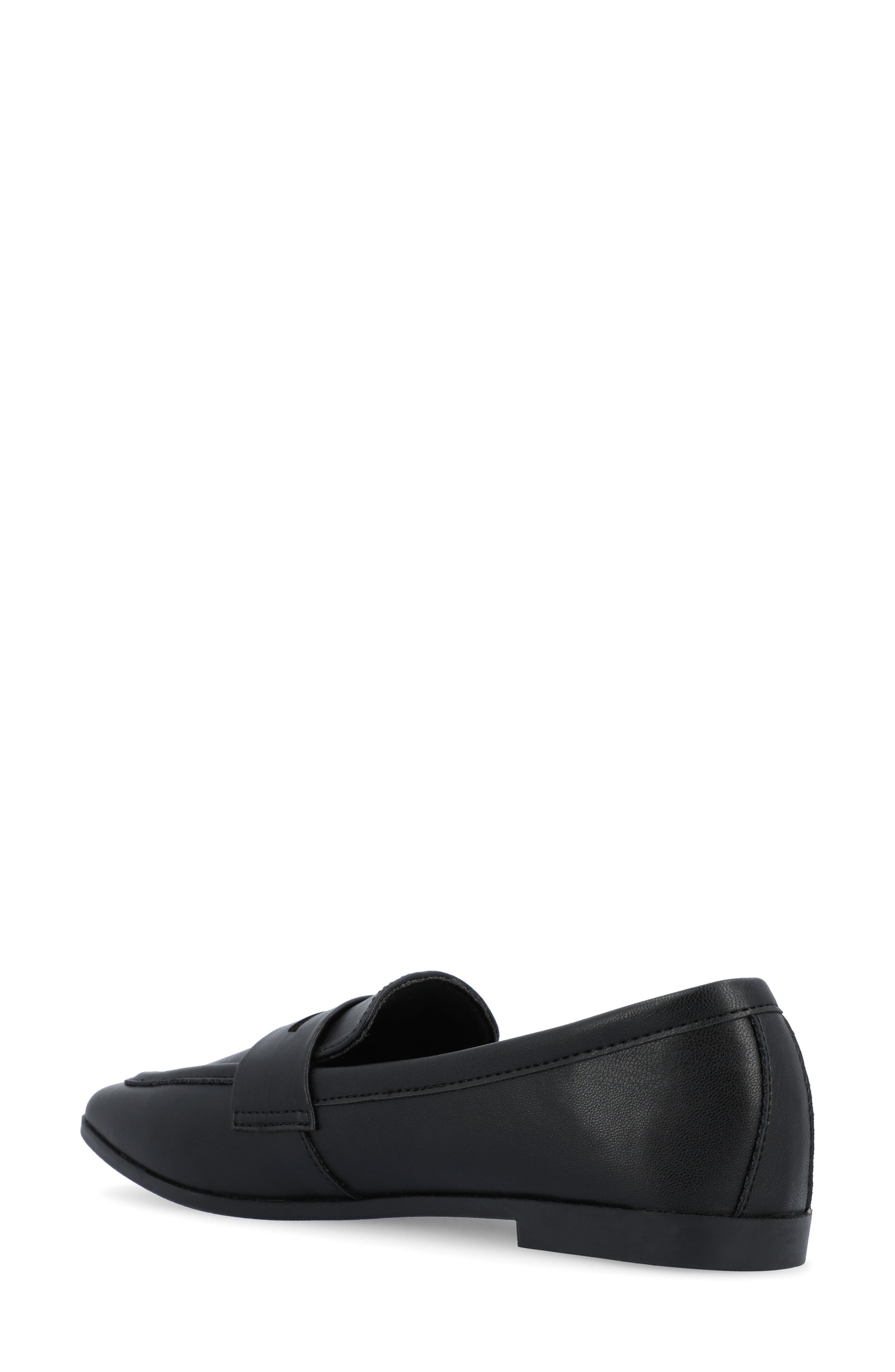 Journee Collection Myeesha Penny Loafer, Alternate, color, Black