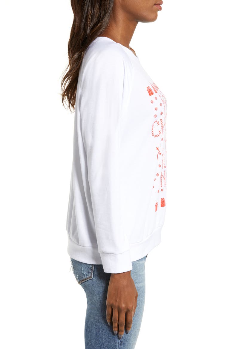 Filthy Animal Pullover, Alternate, color, WHITE