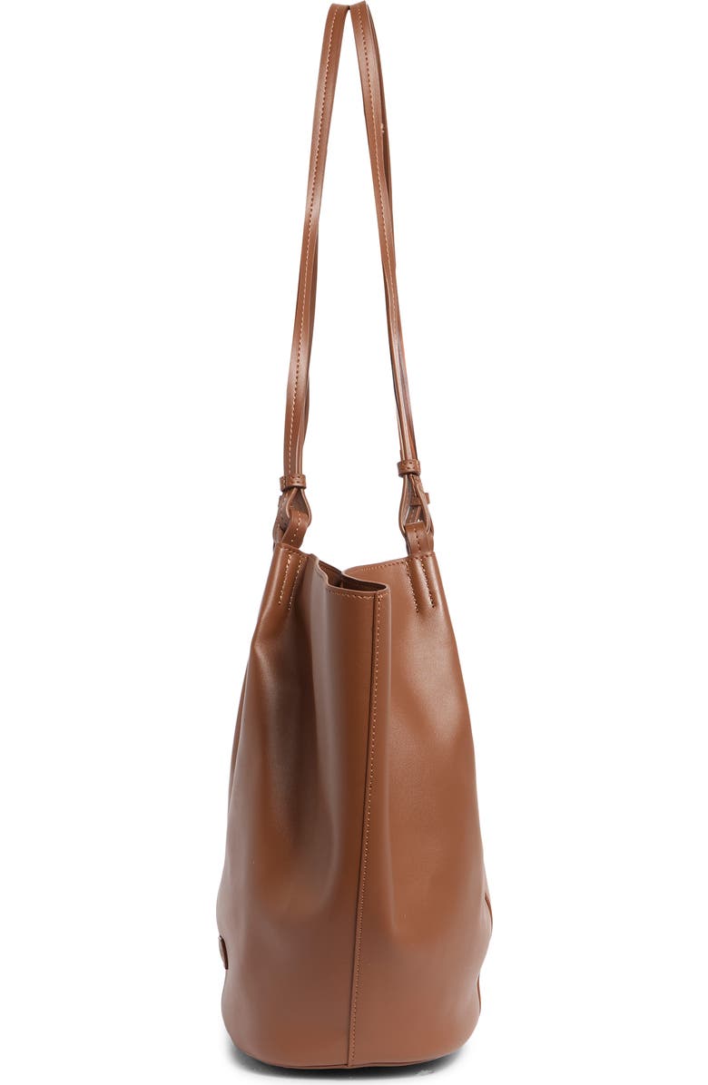 Melie Bianco Lydia Tote Bag, Alternate, color, Saddle