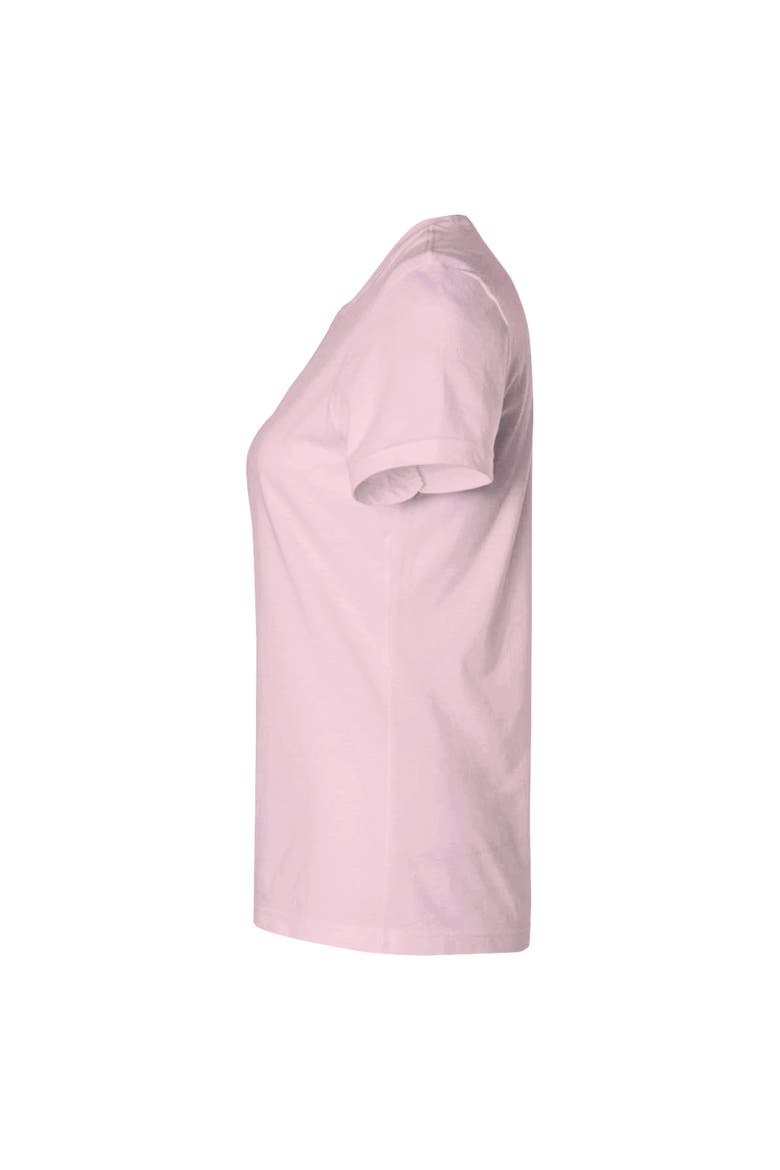 Junior's Wicked For Good Glinda Side Profile Pose  Graphic T-Shirt, Alternate, color, Light Pink