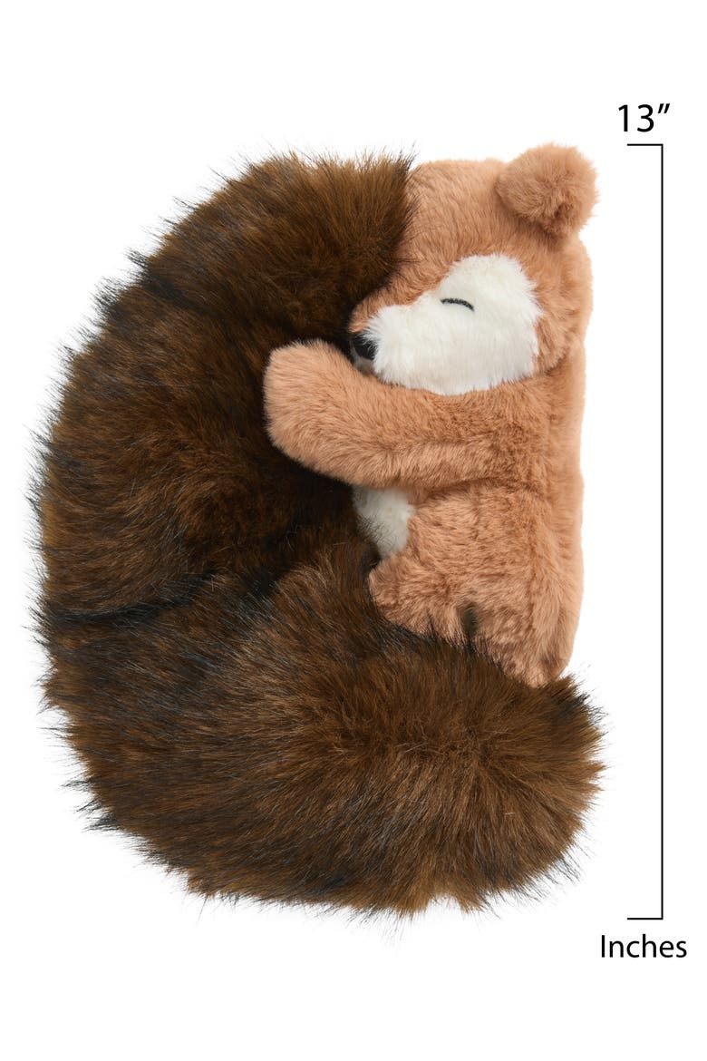 Plush Squirrel Toy, Alternate, color, BROWN