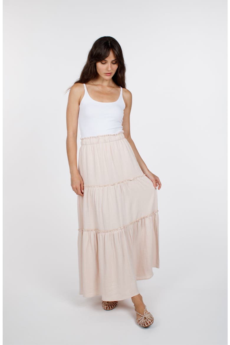 Santorini Skirt, Alternate, color, Blush