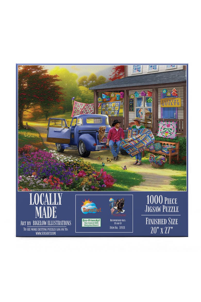 Locally Made 1000 piece Jigsaw Puzzle for Adults, Alternate, color, Multicolor