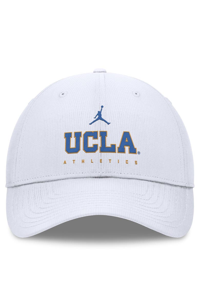 Jordan Brand Men's Jordan Brand White UCLA Bruins 2024/25 On-Field Club Performance Adjustable Hat, Alternate, color, White