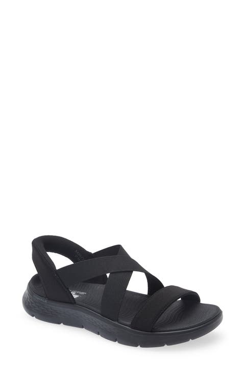 <p>Swift-Fit Go Walk Flex Glimmer Up Sandal (Women)</p>