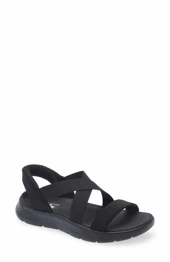 SKECHERS Swift-Fit Go Walk Flex Glimmer Up Sandal