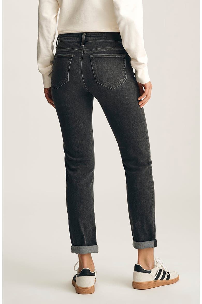 Emma Mid Rise Slim Boyfriend Jeans, Alternate, color, MID SMOKE TRIBECA