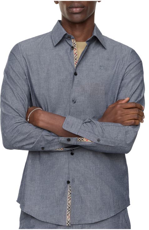 Regular Fit Cotton Blend Shirt