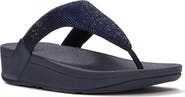 FitFlop Flowrise Rhinestone Wedge Flip Flop