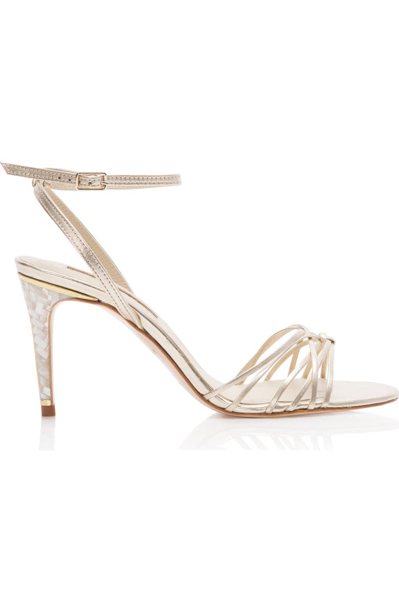 Freya Rose Bella Strappy Gold Sandal, Main, color, Champagne