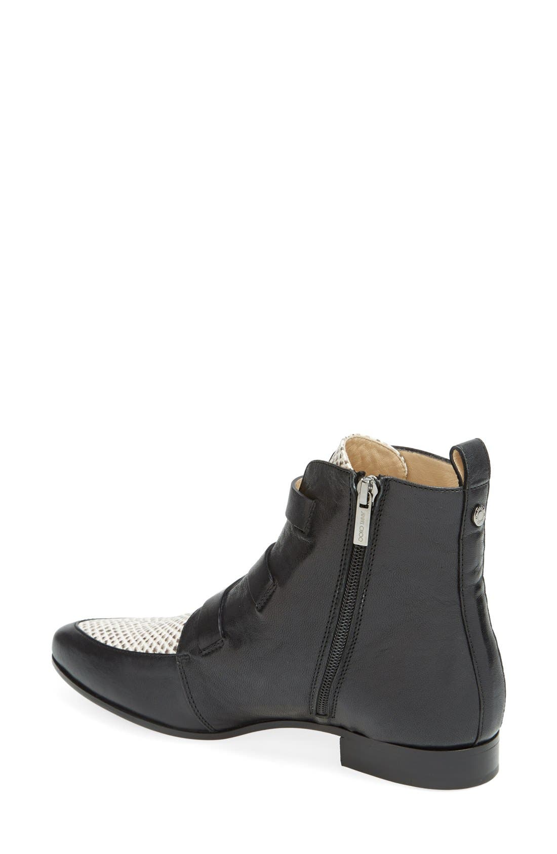 'Marlin' Bootie, Alternate, color, BLACK