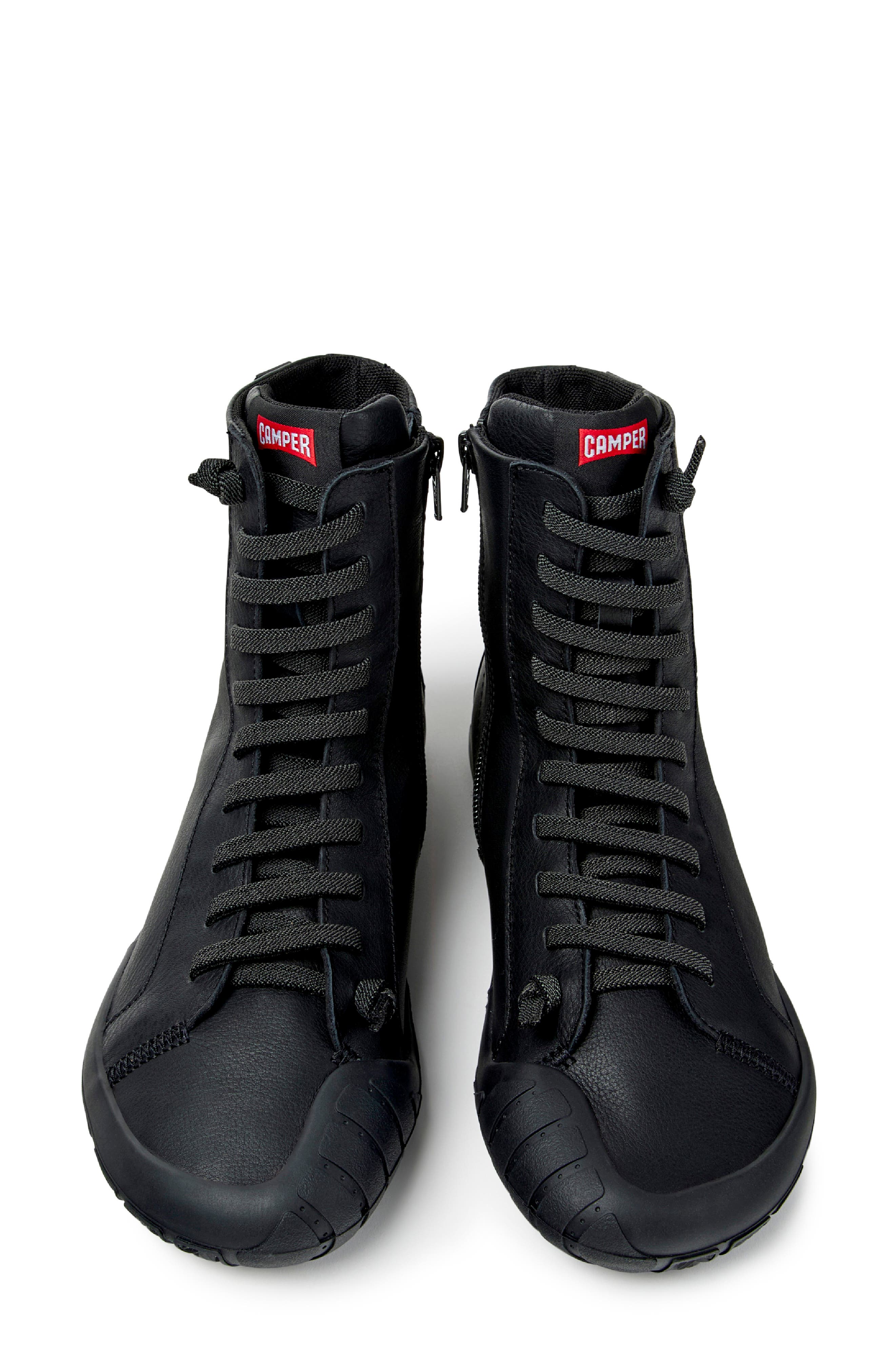 Peu Path Ankle Boot, Alternate, color, BLACK