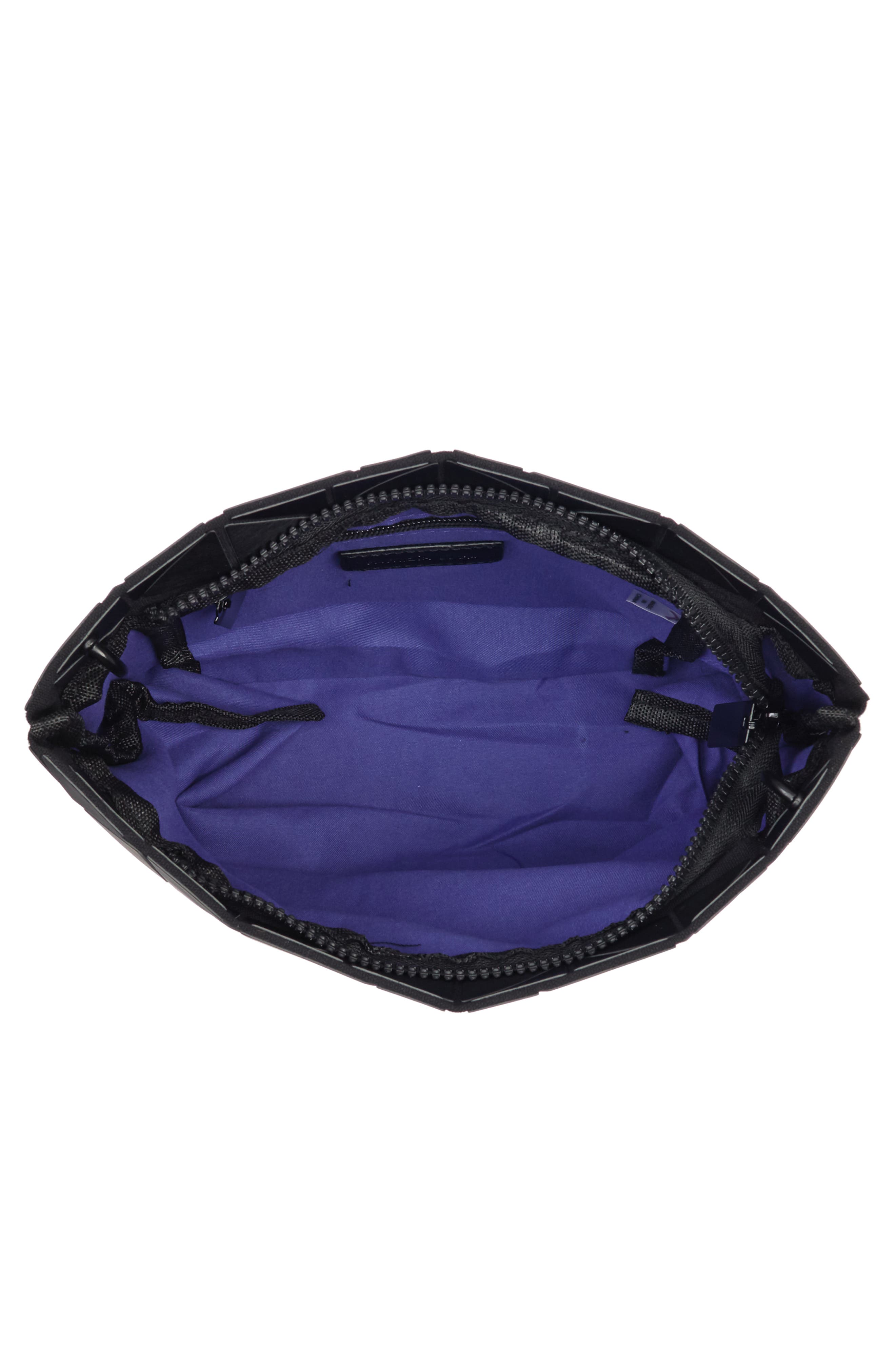 PATRIZIA LUCA Geometric Crossbody Bag, Alternate, color, M.black/ Silver