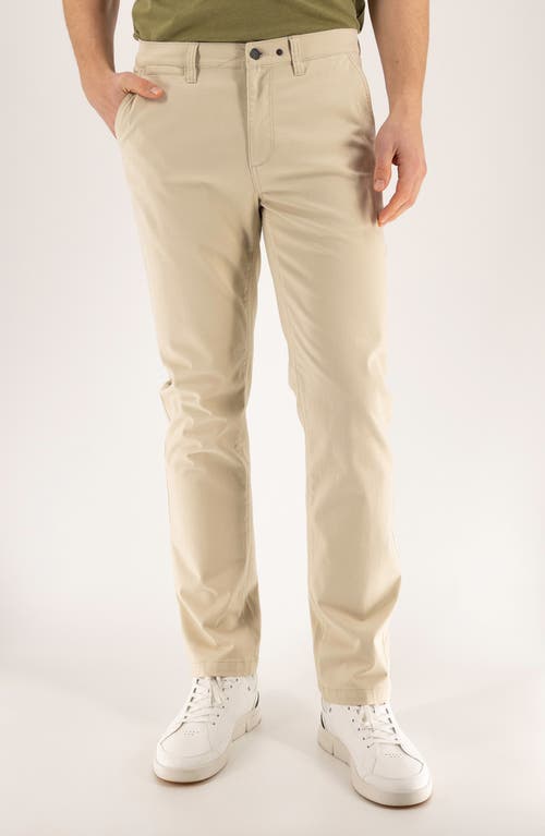 Devil-Dog Dungarees Cotton Stretch Twill Chinos in Brown Rice 