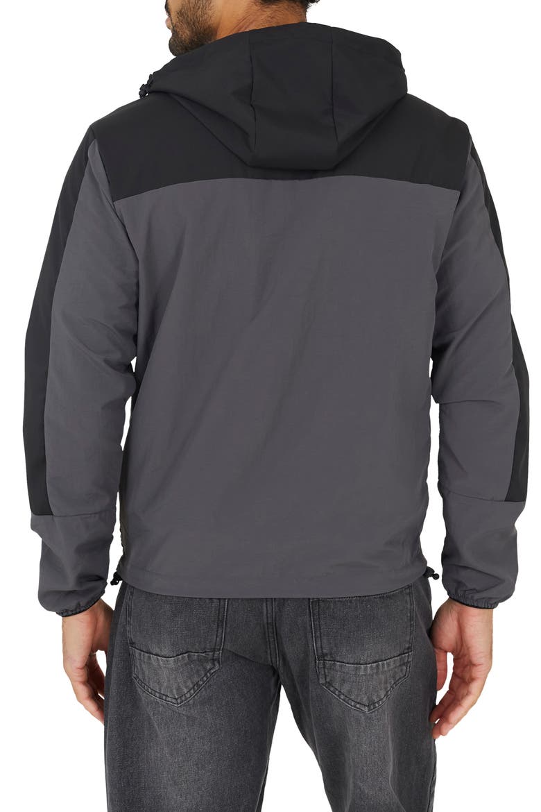 Windrunner Hooded Zip-Through Jacket, Alternate, color, Charcoal