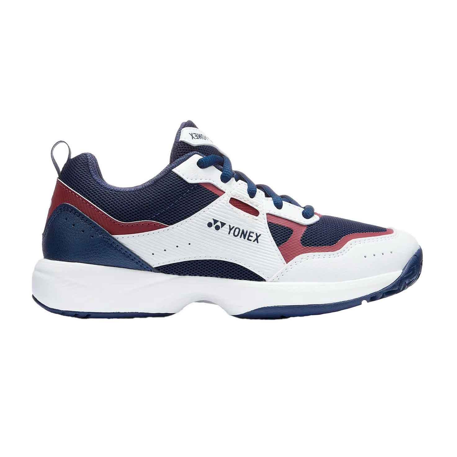 Power Cushion Pro-Move Classic Mens Tennis Shoes, Alternate, color, White/Navy/Red