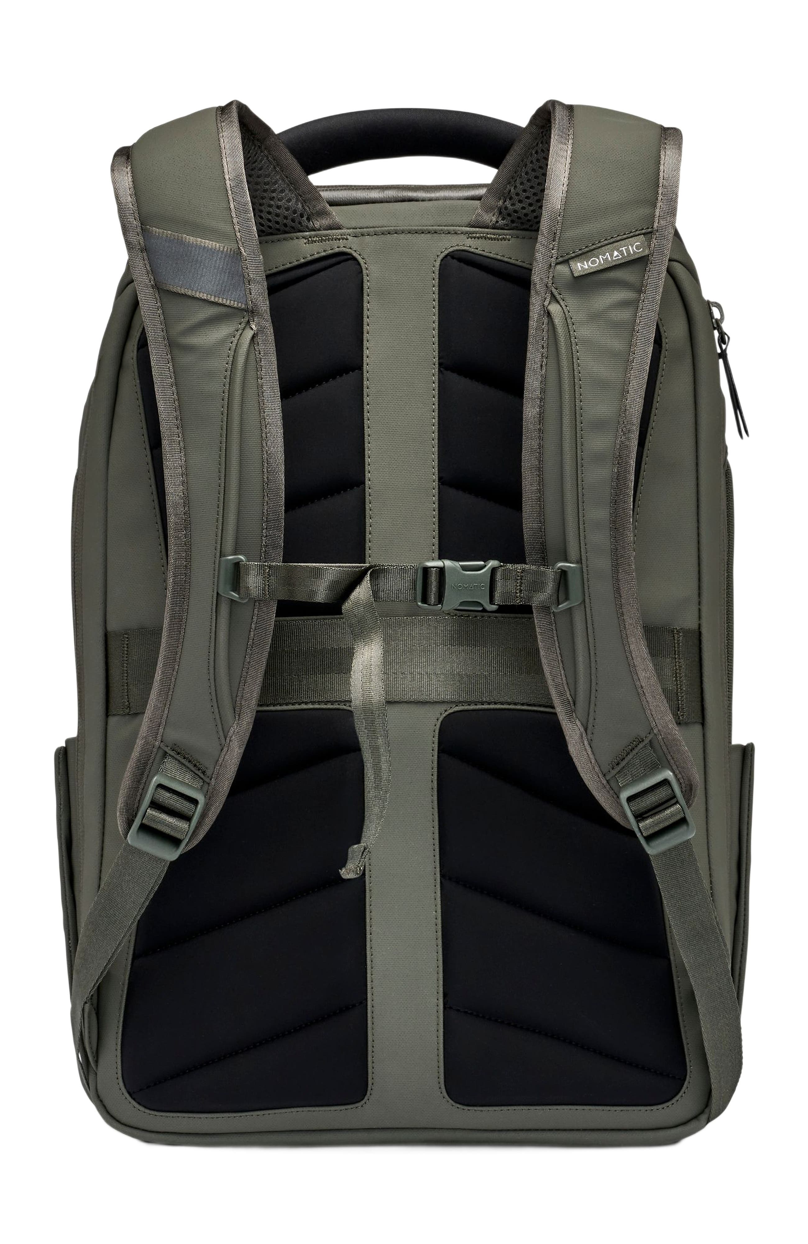 Functional & Lightweight Water Resistant Everyday Backpack, Alternate, color, Olive - 14L