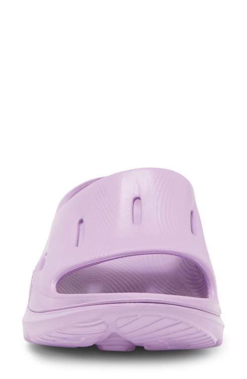 Hoka Gender Inclusive Ora Recovery Slide 3 Sandal In Violet Bloom/violet Bloom