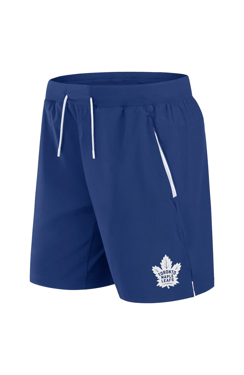FANATICS Men
s Fanatics Blue Toronto Maple Leafs Authentic Pro Rink Performance Shorts, Alternate, color, Blue