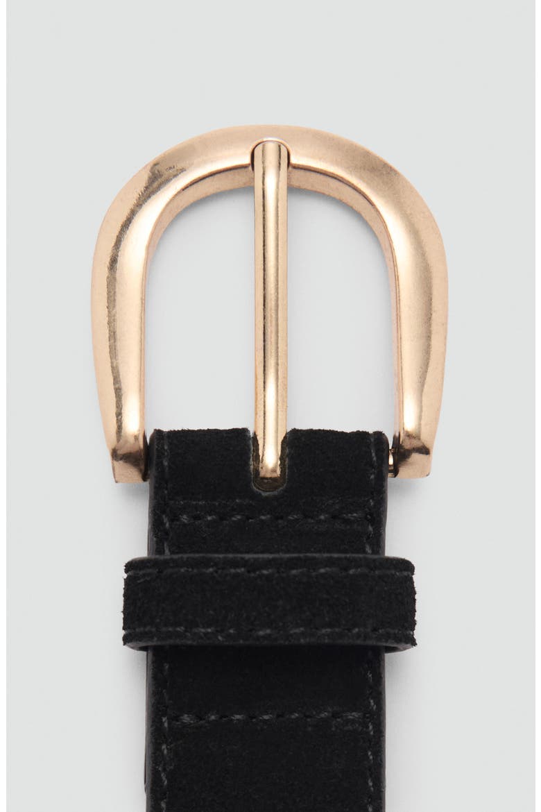 Katrina Suede Belt, Alternate, color, BLACK