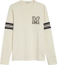 Moncler Logo Patch Long Sleeve T-Shirt