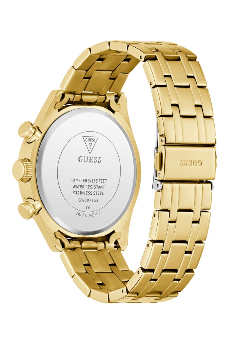 Dawson Chronograph Bracelet Watch, 44mm, Alternate, color, GOLD TONE