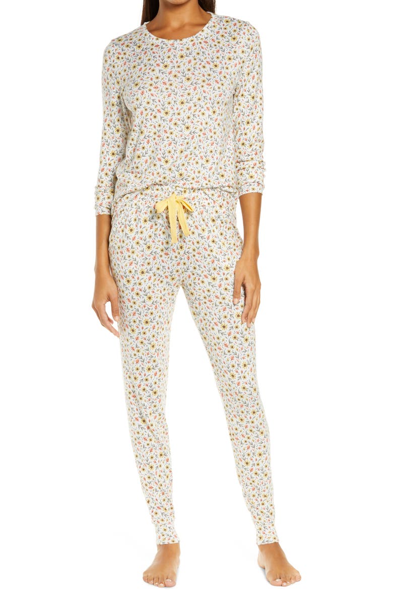 Emerson Road Crew Jogger Pajamas, Main, color, 
