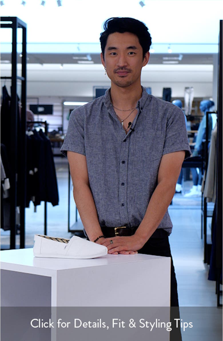 Alpargata Canvas Sneaker, sales video thumbnail