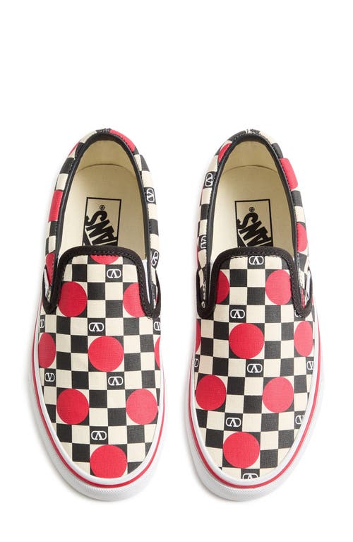 Valentino Garavani X Vans Cherry Slip-on Sneaker In Multi