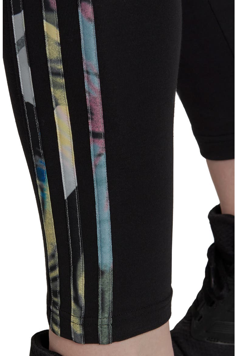 Classic Striped Stirup Leggings, Alternate, color, BLACK/ BLISS PINK