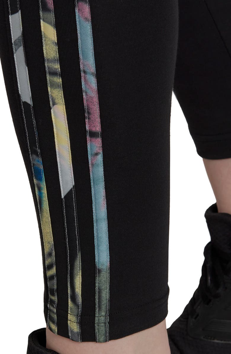 adidas Classic Striped Stirup Leggings, Alternate, color,