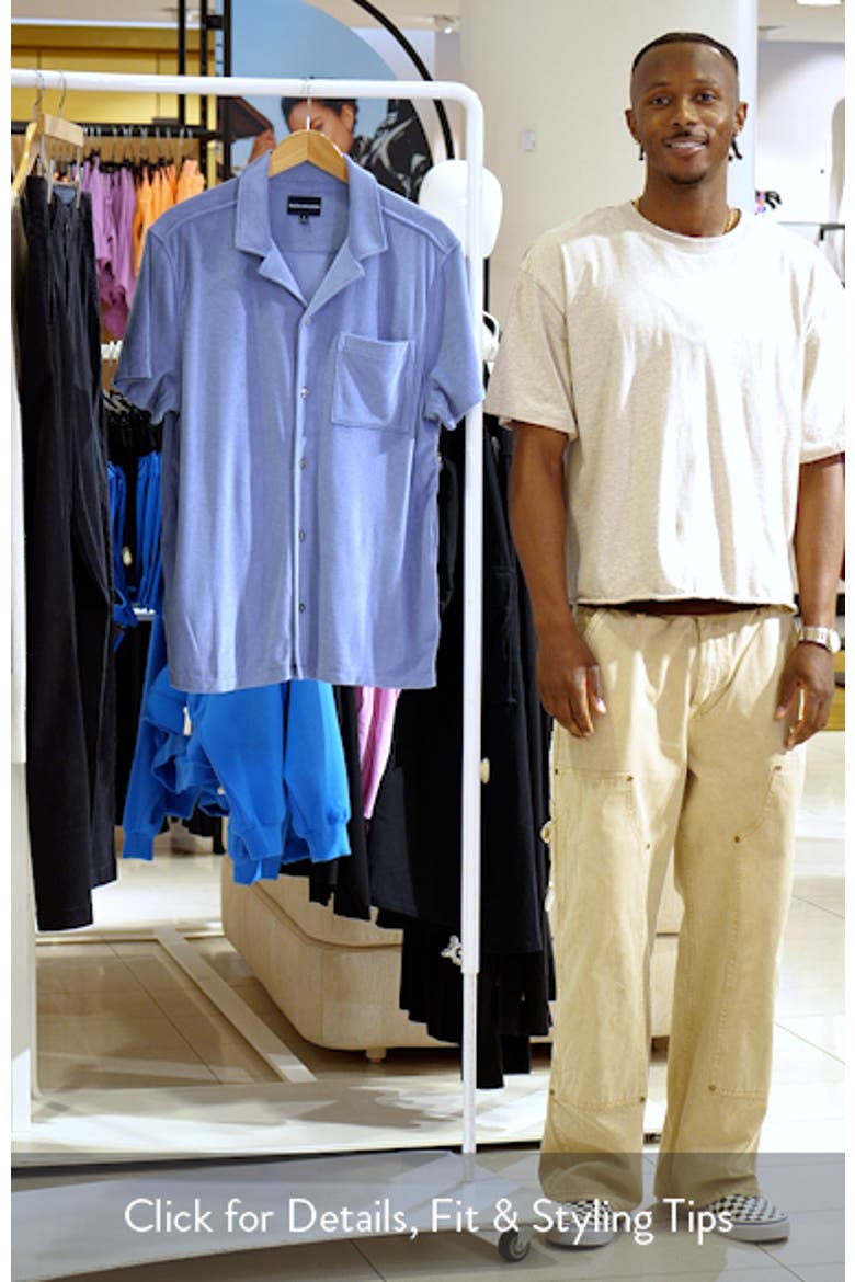 Terry Cloth Camp Shirt video